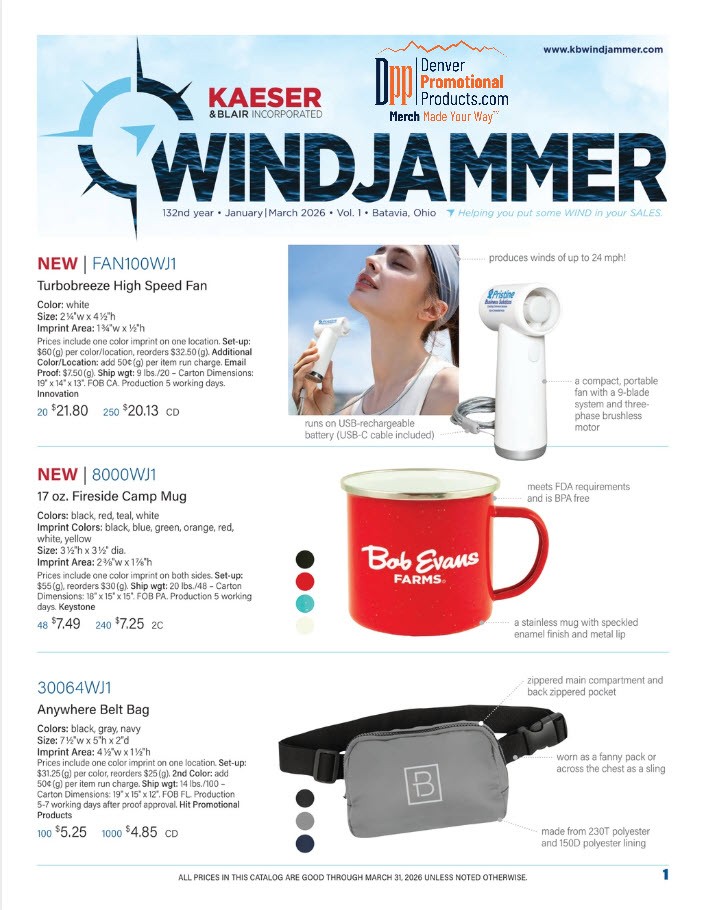 January-March Sales Flyer 2026